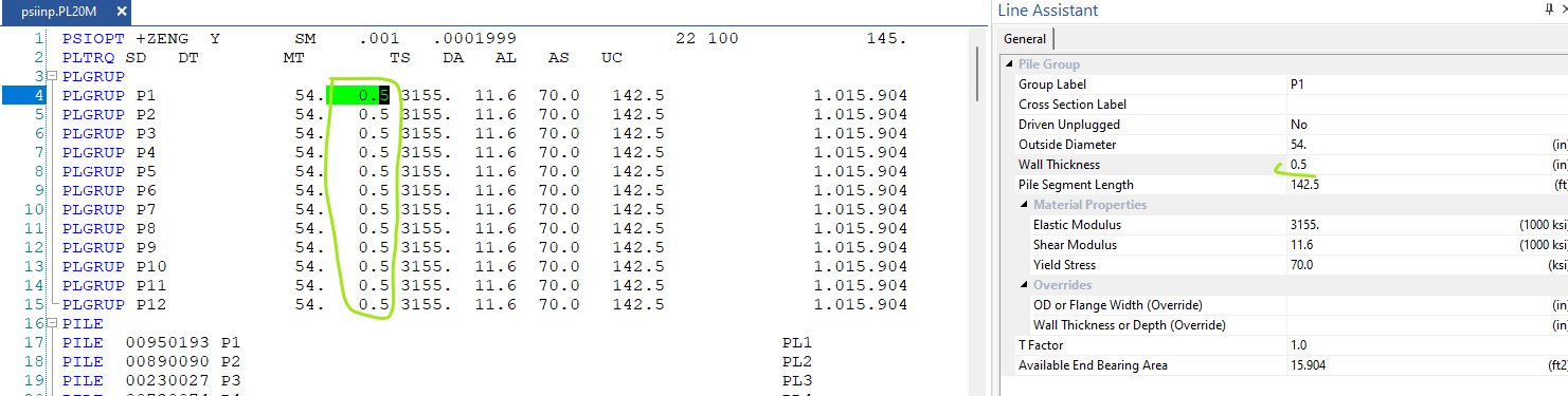 MAXSURF | MOSES | SACS - Common Errors in Creating PSI Files - Communities