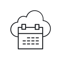 An icon showing a bar chart with an increasing line chart above it