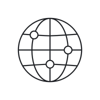 An icon showing a bar chart with an increasing line chart above it