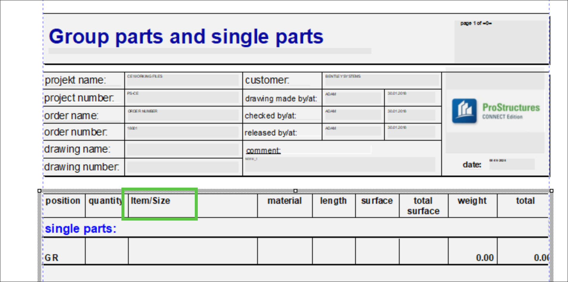 ProStructures - How to Rename an Existing Column in an External ...