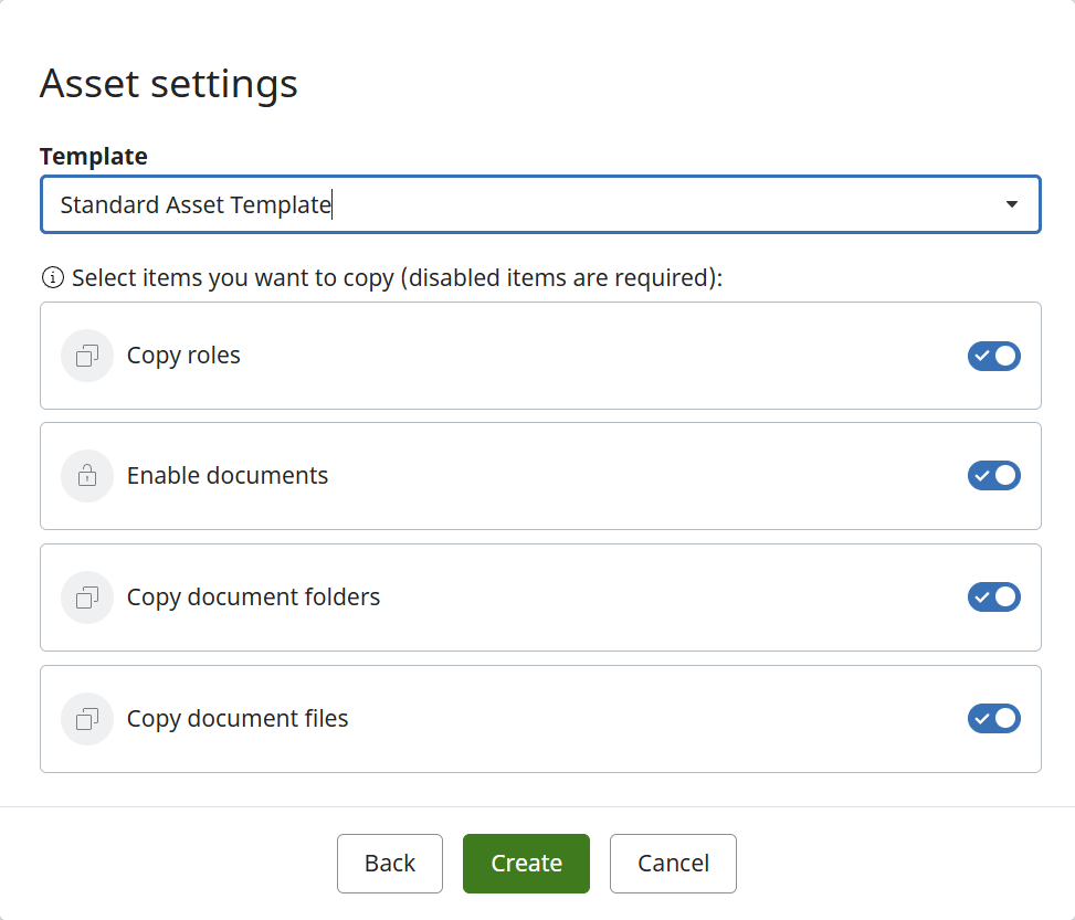Bentley Infrastructure Cloud - Creating Assets - Communities