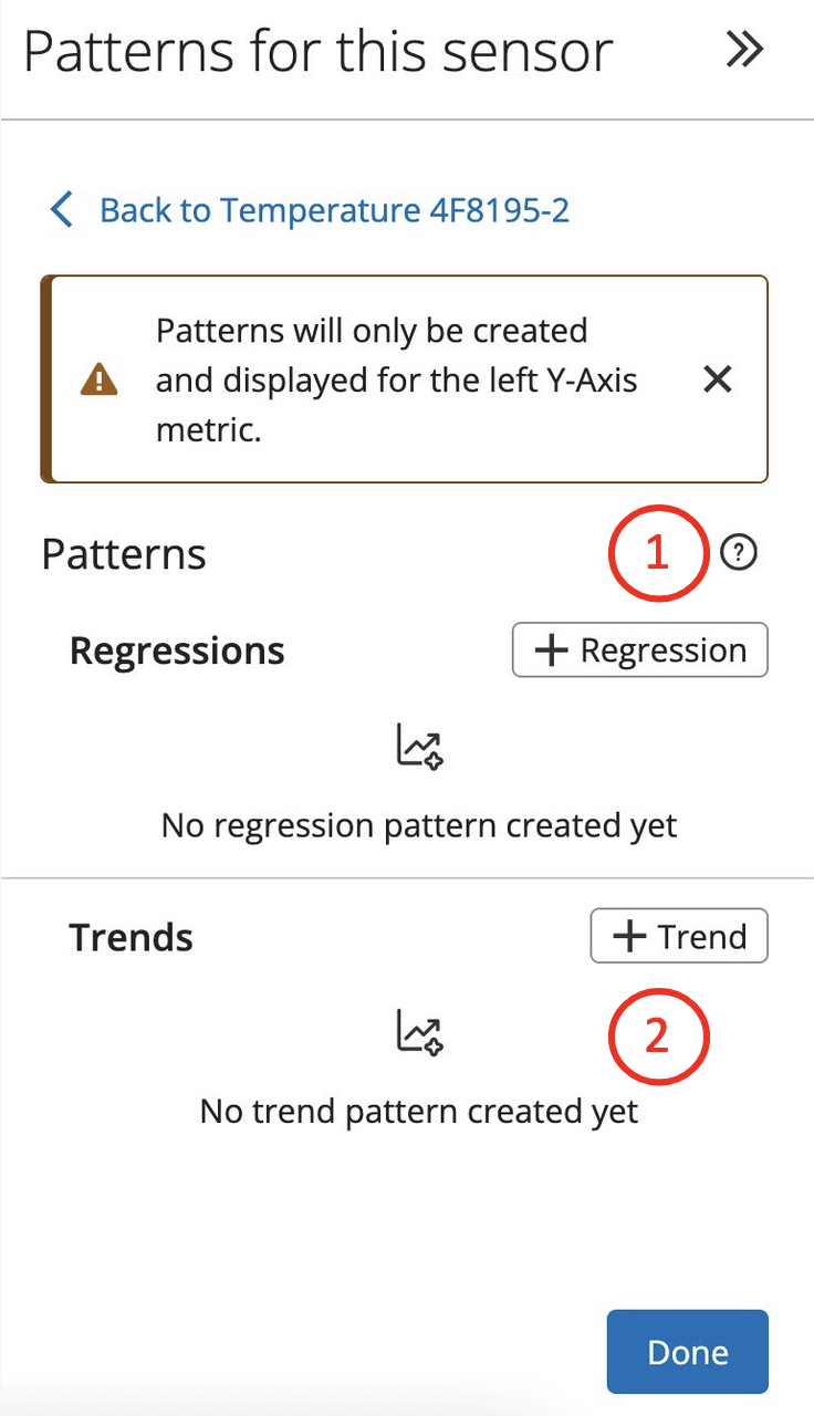 Pattern creation page